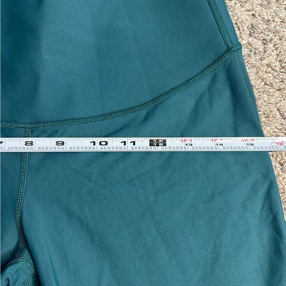 Fanka Full length Body sculpt Teal Patterned Leggings Medium? reversible tights - Picture 13 of 16